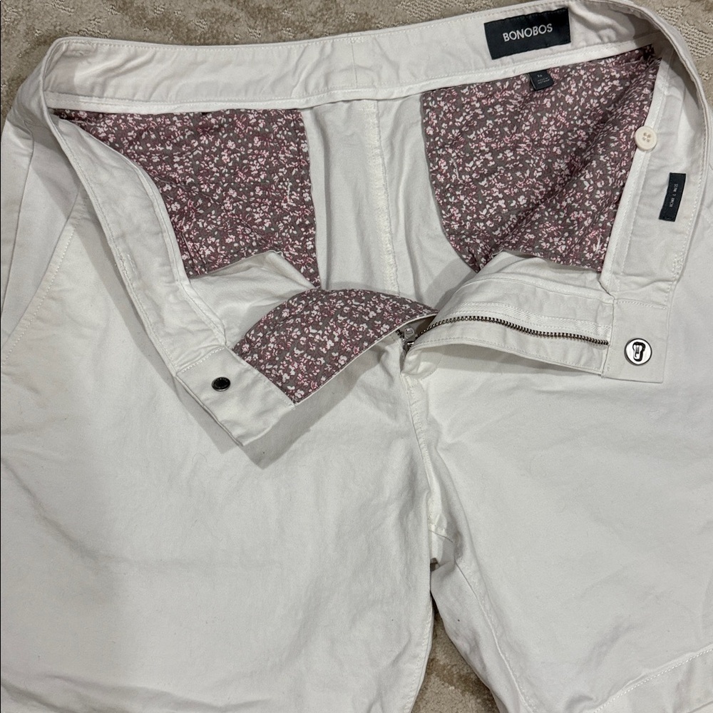 Bonobos Slim 7” chino short 34 men’s- like new! - Picture 3 of 6
